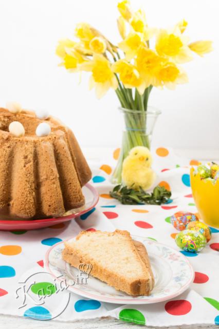 babka piaskowa przepis na Wielkanoc