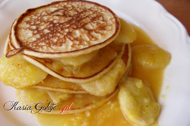 Jak wiadomo tradycyjnie w sobotę na śniadanie robię naleśniki, pancakes, lub racuchy :) Dziś przepyszne pancakes, są pulchne, lekkie Polecam! Wyszło bardzo dobre śniadanie, ale to już zasłu...