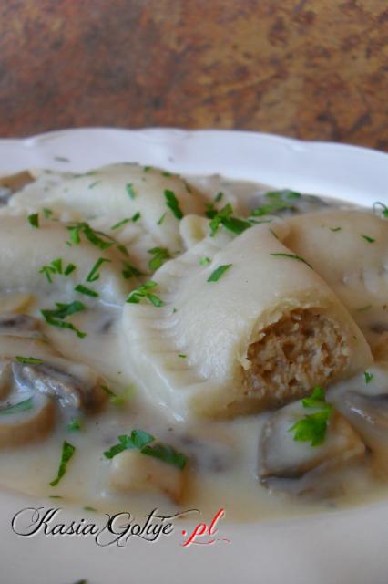 pierogi z mięsem krok po kroku